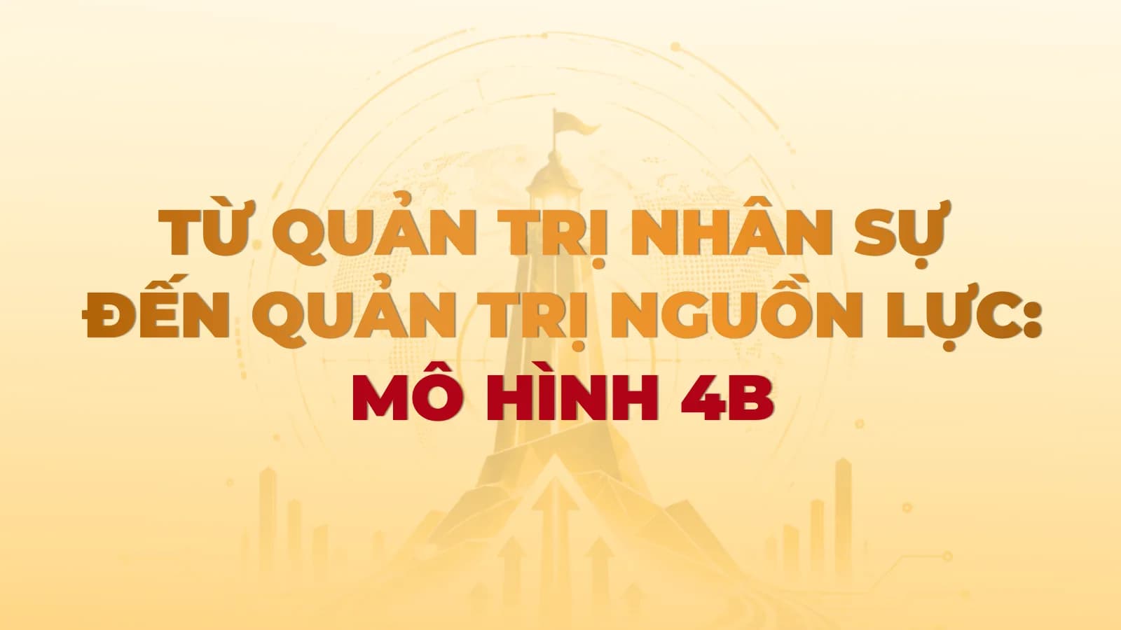 Từ quản trị nhân sự đến quản trị nguồn lực: Mô hình 4B
